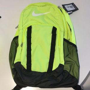 🆕Nike Brasilia 7 Backpack Neon Green/Yellow